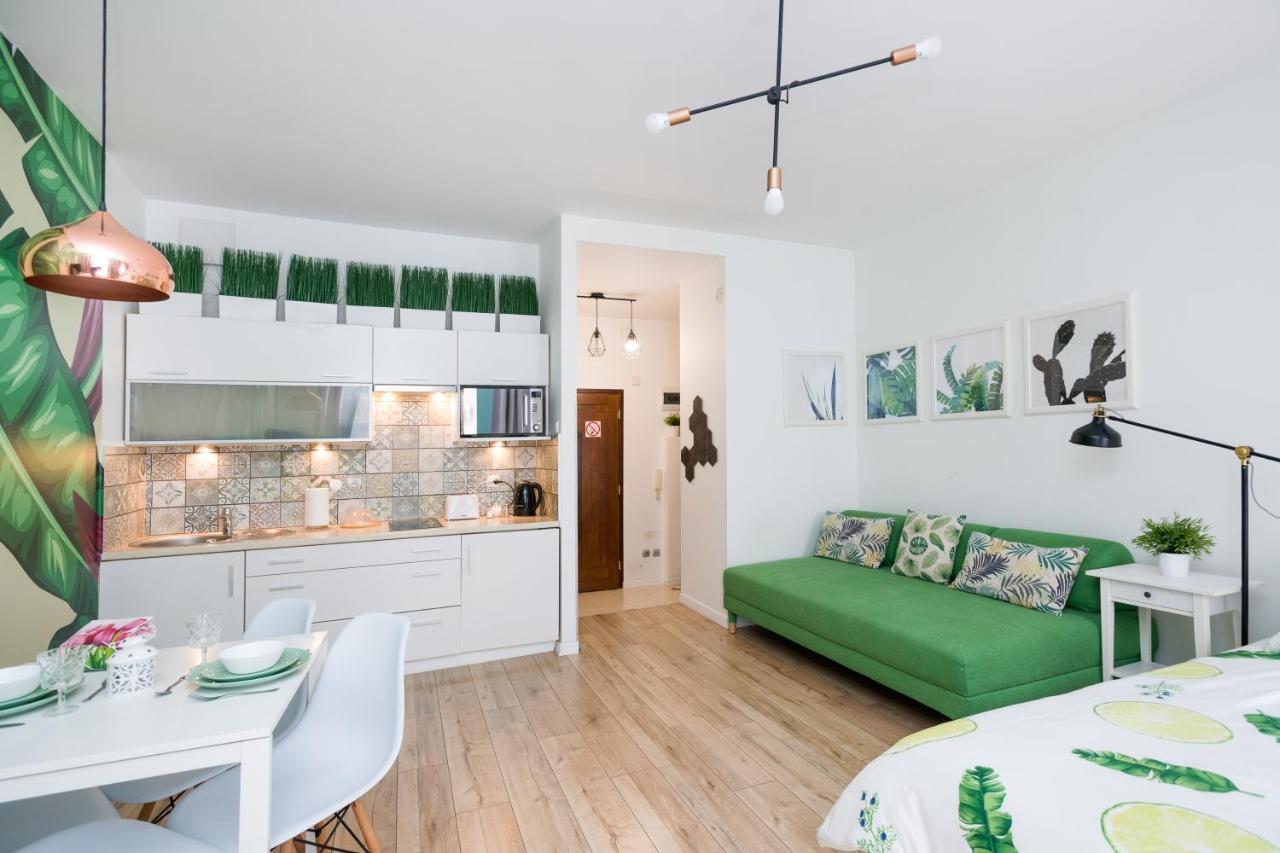 Cozy Modern Studio Green Apartment In Old Town Cracóvia Exterior foto