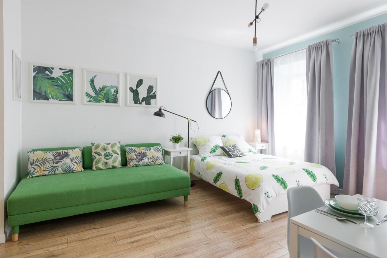 Cozy Modern Studio Green Apartment In Old Town Cracóvia Exterior foto