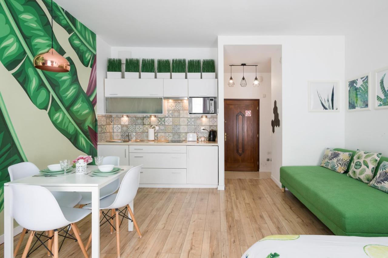 Cozy Modern Studio Green Apartment In Old Town Cracóvia Exterior foto